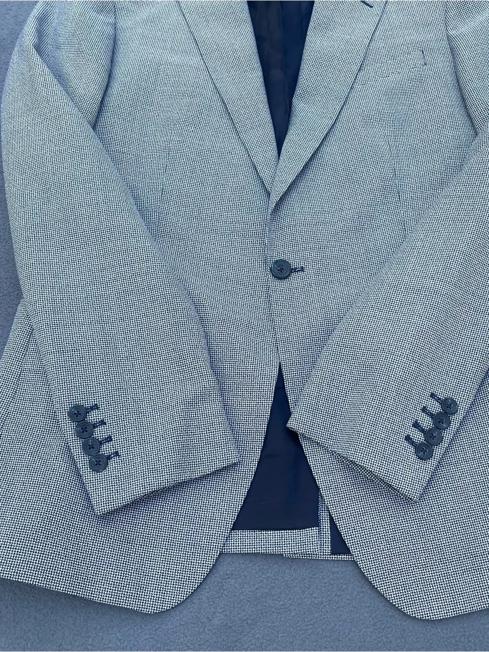 Reiss wool blend blazer/sportscoat mens 42 pre-owned condition